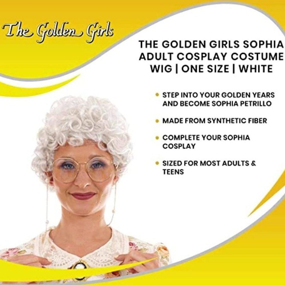Golden Girls Officially Licensed Sophia Wig